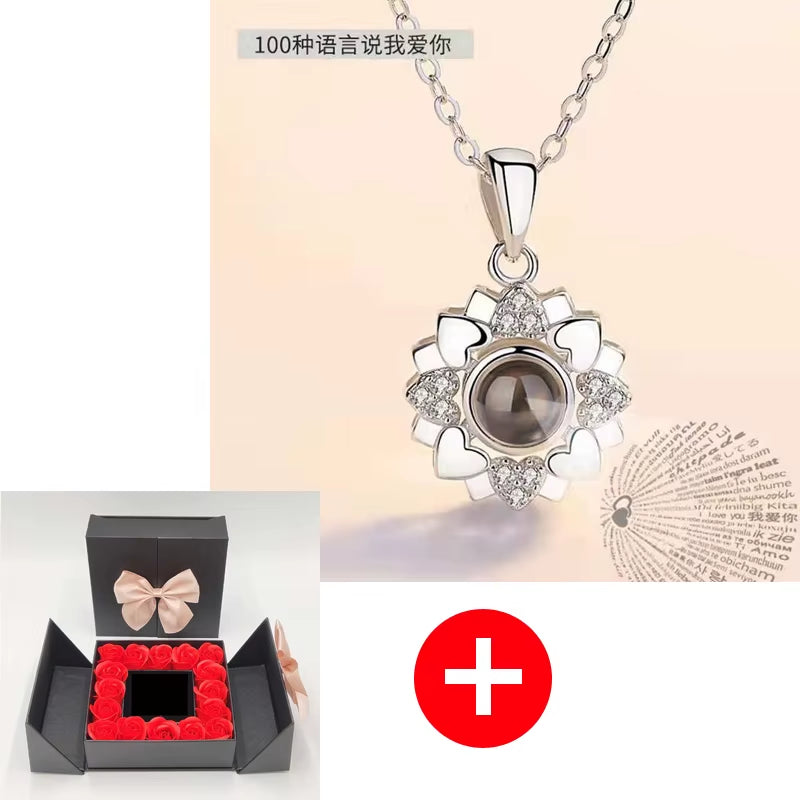 Artificial Rose Flower Box for Girlfriend Mothers Day Couple Wedding Valentines Day Party Christmas Gifts