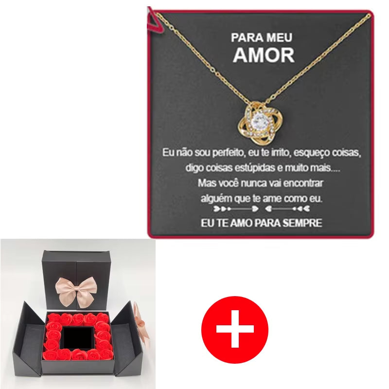 Artificial Rose Flower Box for Girlfriend Mothers Day Couple Wedding Valentines Day Party Christmas Gifts